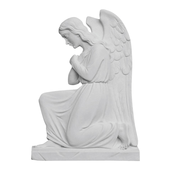 Protecting My Angel Marble Statue